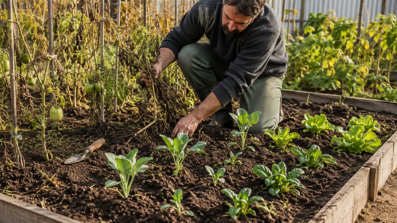 qué plantar después de los tomates