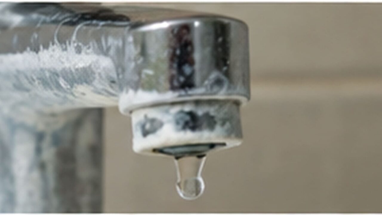 agua dura para regar plantas