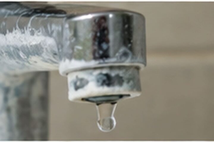 agua dura para regar plantas